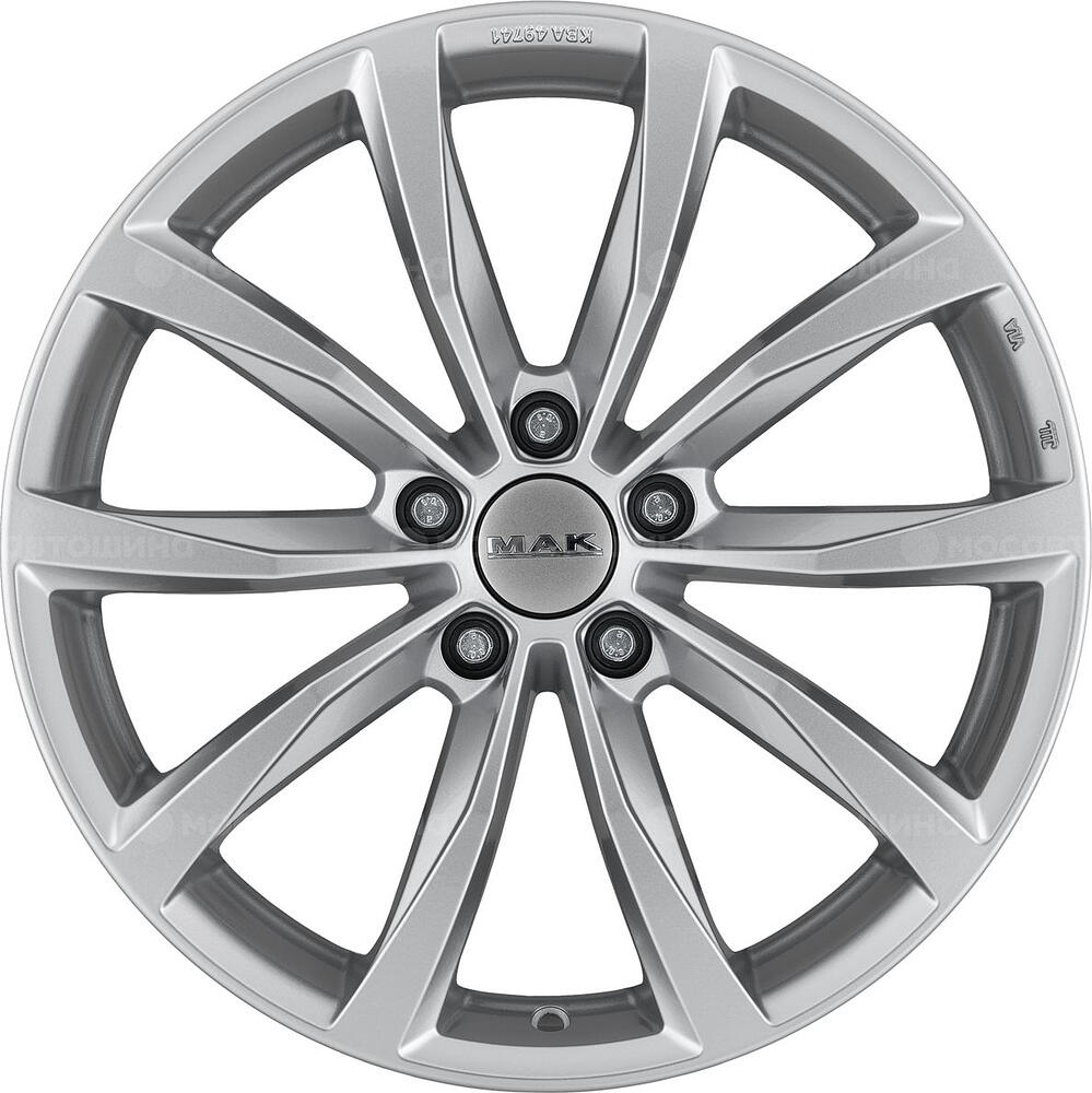 Mak Wolf 7x17 5x110 ET 41 Dia 65.1 silver