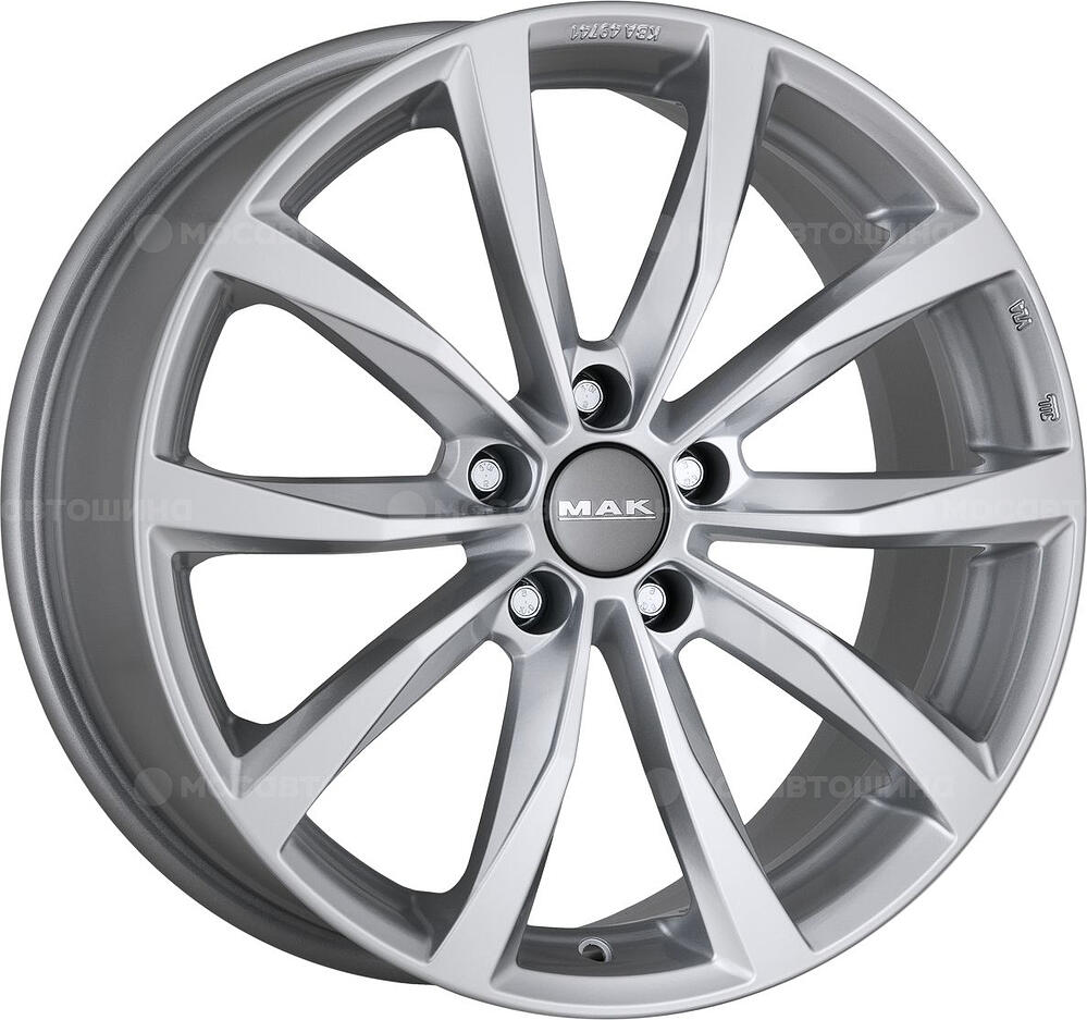 Mak Wolf 7x17 5x110 ET 41 Dia 65.1 silver