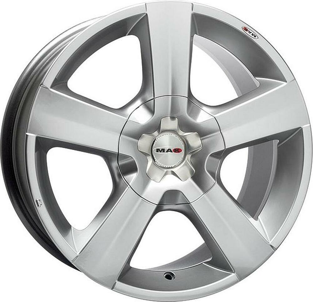 Mak X-Force 8x17 5x114.3 ET 40 Dia 76 HYPER SILVER