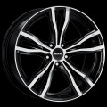 Mak X-Mode 9.5x21 5x112 ET 37 Dia 66.6 Black Mirror Mak X-Mode 9.5x21 5x112 ET 37 Dia 66.6 Black Mirror