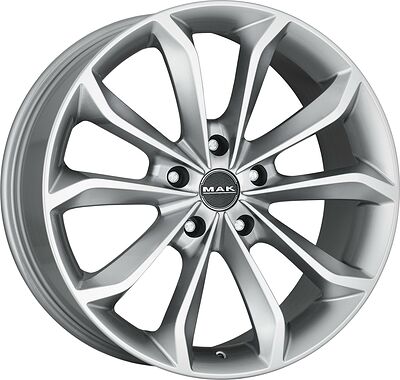 Mak Xenon 8x18 5x108 ET 45 Dia 72 Hyper Silver