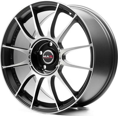 Mak XLR 8x17 5x120 ET 35 Dia 72.6 ice black