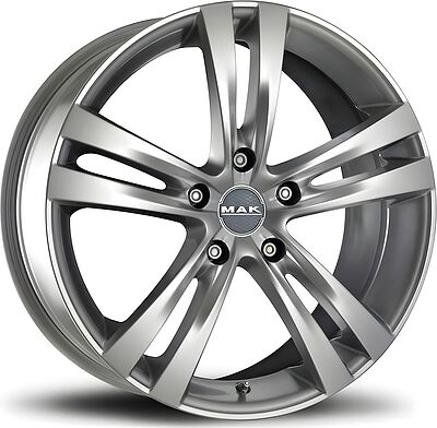 Mak Zenith 7x17 4x98 ET 31 Dia 58.1 Hyper Silver