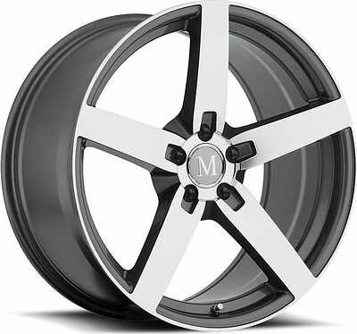 Mandrus Arrow 8x17 5x112 ET 32 Dia 66.6 Gunmetal Mirror Cut Face
