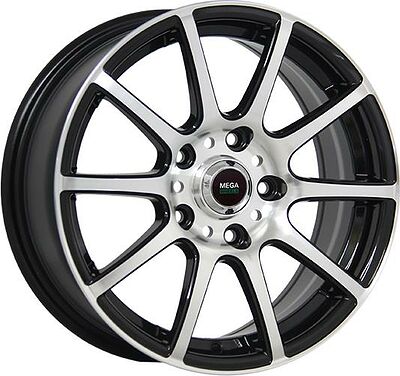 Mega Wheels Y1010 5.5x13 4x98 ET 35 Dia 58.6 silver