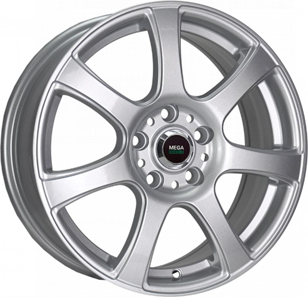 Mega Wheels Y283 6.5x16 5x108 ET 50 Dia 63.3 silver