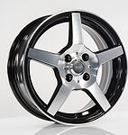 Megami AF-07 6x15 5x100 ET 38 Dia 57.1 HBFP Megami AF-07 6x15 5x100 ET 38 Dia 57.1 HBFP