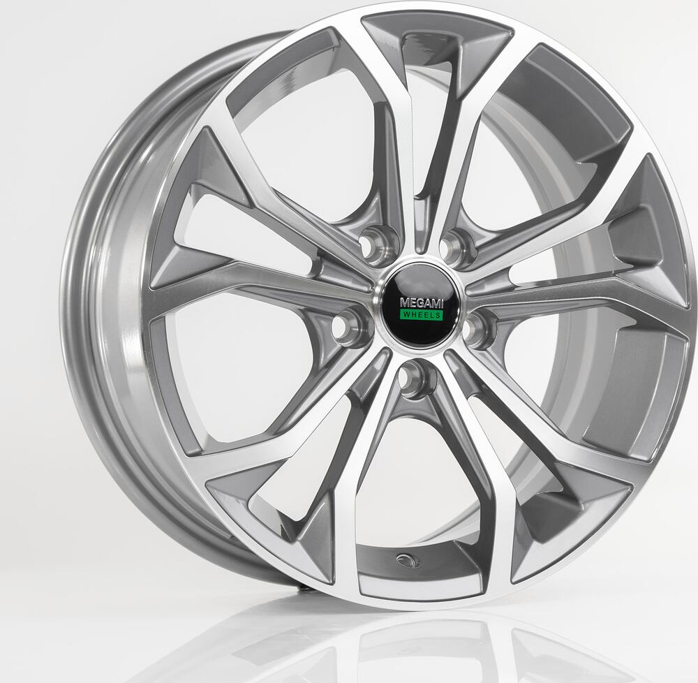 Megami MGM-33 6.5x15 5x100 ET 38 Dia 57.1 HBFP