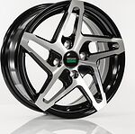 Megami MGM-34 6x14 4x98 ET 35 Dia 58.6 BKF Megami MGM-34 6x14 4x98 ET 35 Dia 58.6 BKF