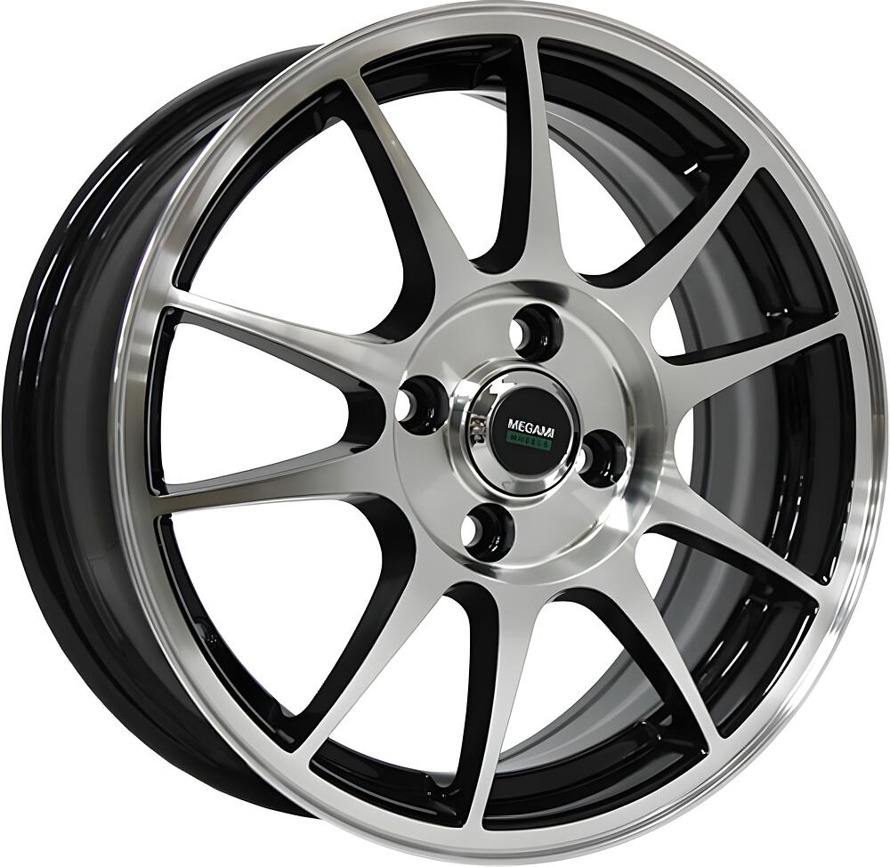 Megami MGM-5 6x15 4x114.30 ET 40 Dia 66.10 BFP