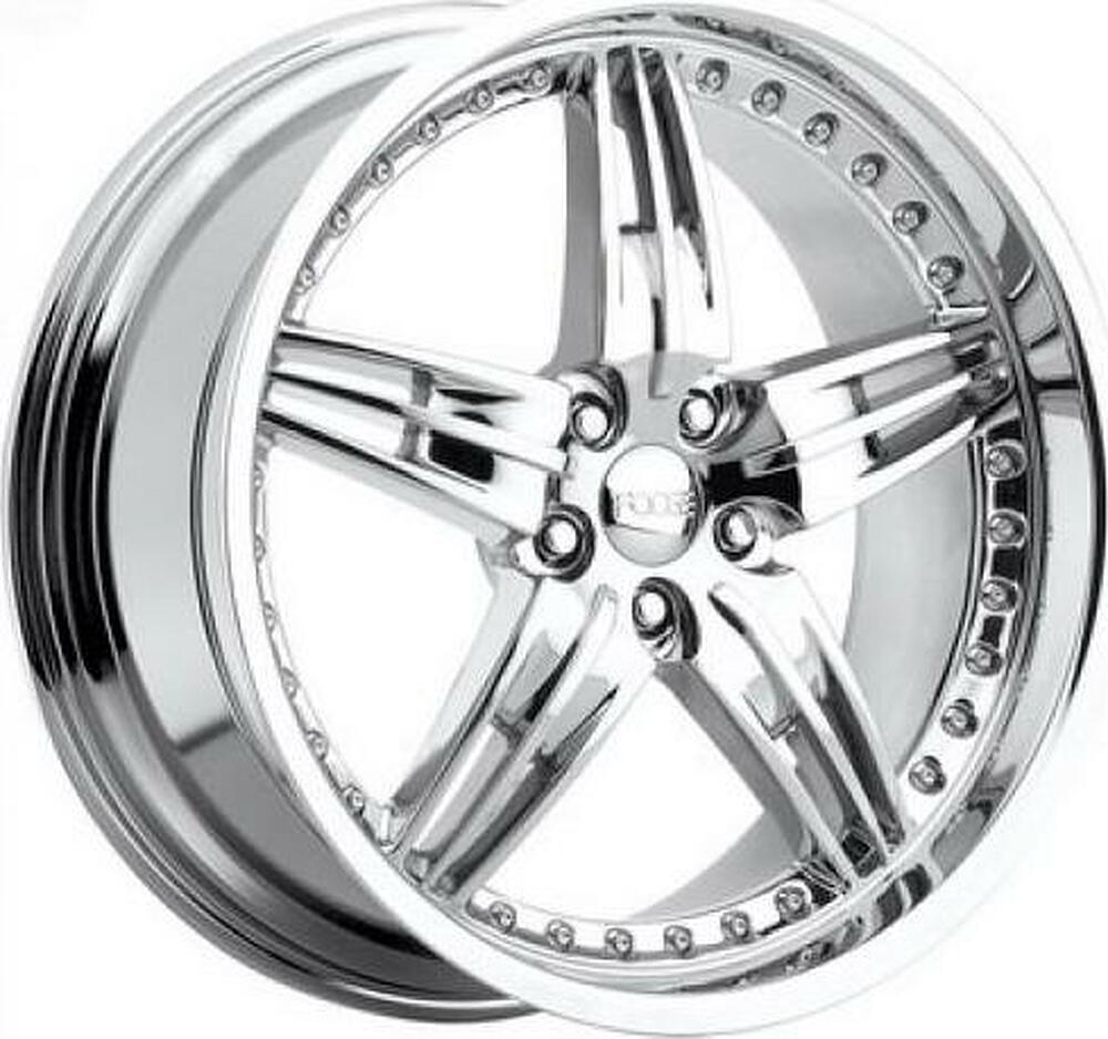 MHT DF-5 8.5x18 5x108 ET 45 Dia 72.69 Chrome/Chrome insert