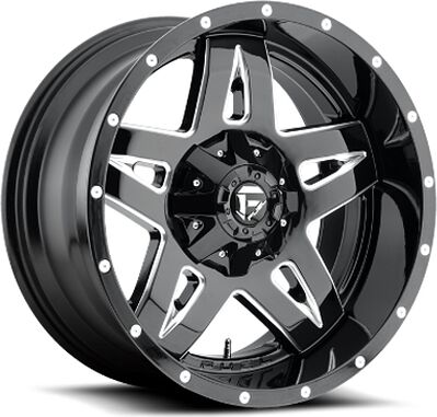 MHT Fuel Fullblown 9x22 5x150 ET 20 Dia 110 Black