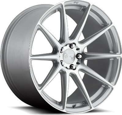 MHT Niche Essen 9x21 5x120 ET 35 Dia 72 Silver/Machined