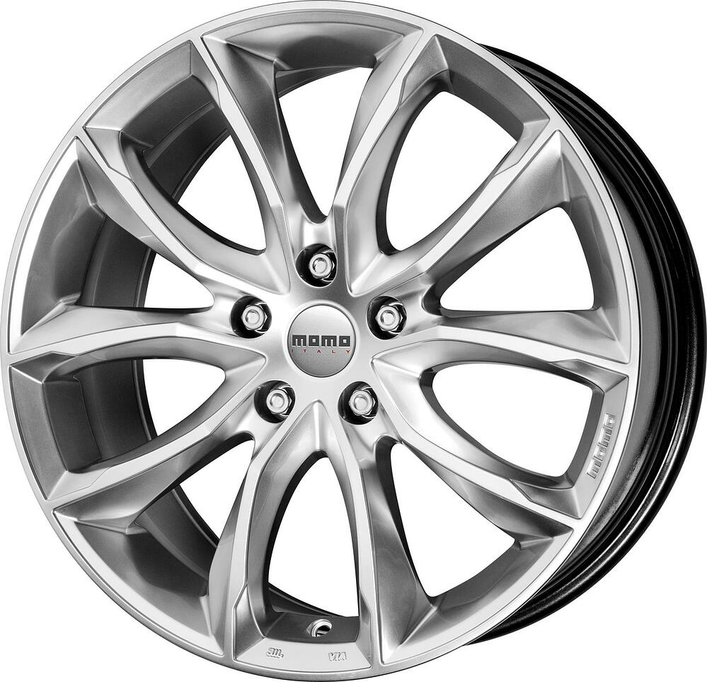 Momo Screamjet 8x18 5x112 ET 45 Dia 66.6 Hyper Silver