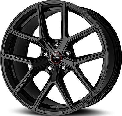 Momo SUV RF-01 8.5x19 5x112 ET 25 Dia 66.6 Stardust Glossy Black