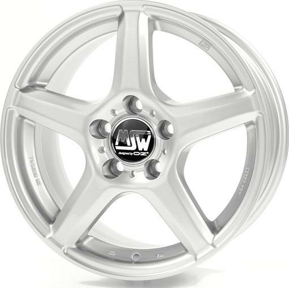 MSW 14 7x16 5x110 ET 35 Dia 65.1 FULL SILVER