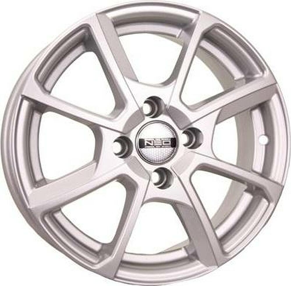 Neo 438 5.5x14 4x98 ET 35 Dia 58.6 silver