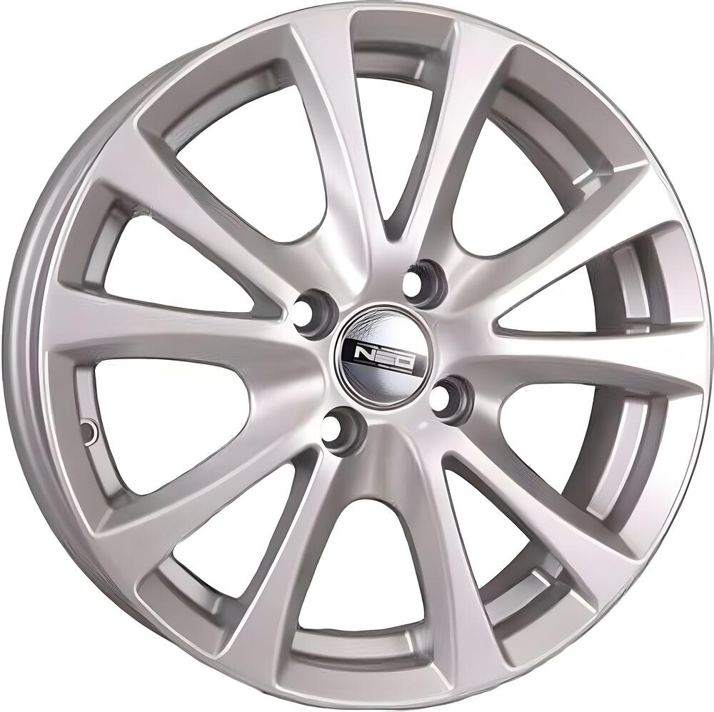 Neo 509 6x15 4x100 ET 49 Dia 60 Silver