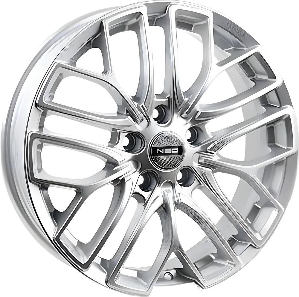 Neo 781 6x17 4x100 ET 43 Dia 60 Silver