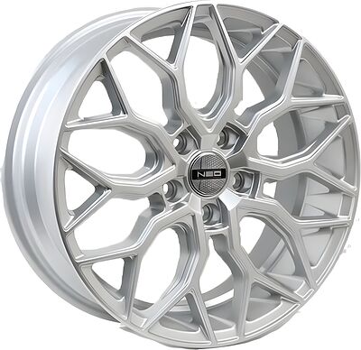 Neo V09 7x17 5x112 ET 38 Dia 66.6 silver