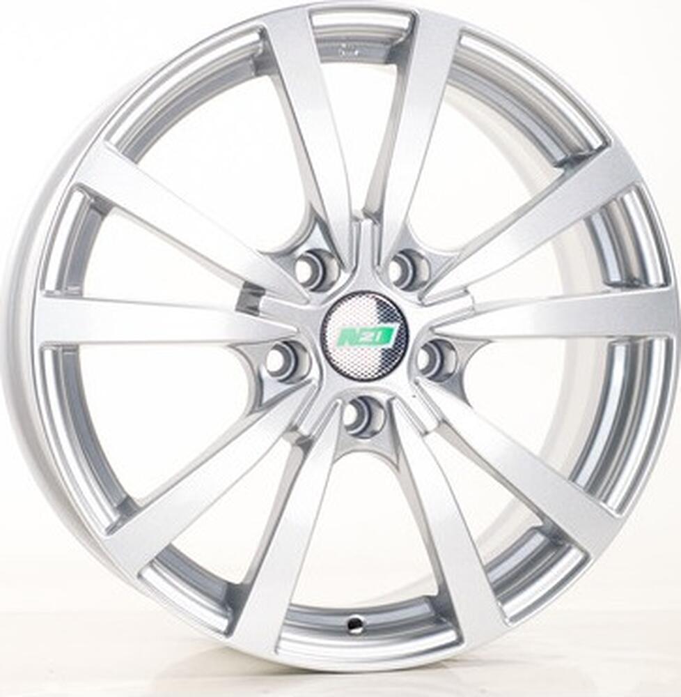 N2O Y2645 7x17 5x114 ET 45 Dia 67 silver