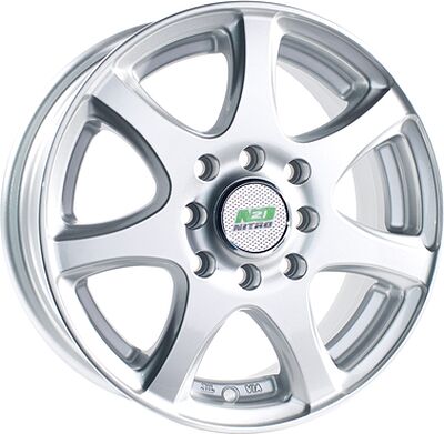 N2O Y283 6.5x15 4x98 ET 32 Dia 58.6 silver