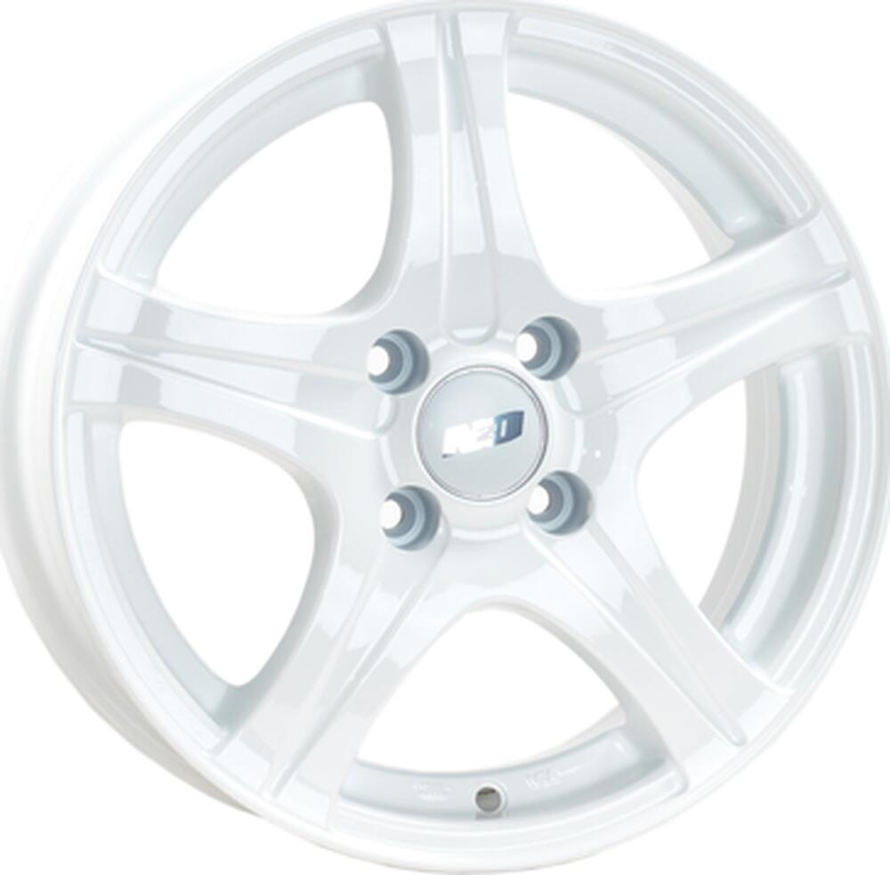 N2O Y3159 5.5x14 4x98 ET 35 Dia 58.6 White