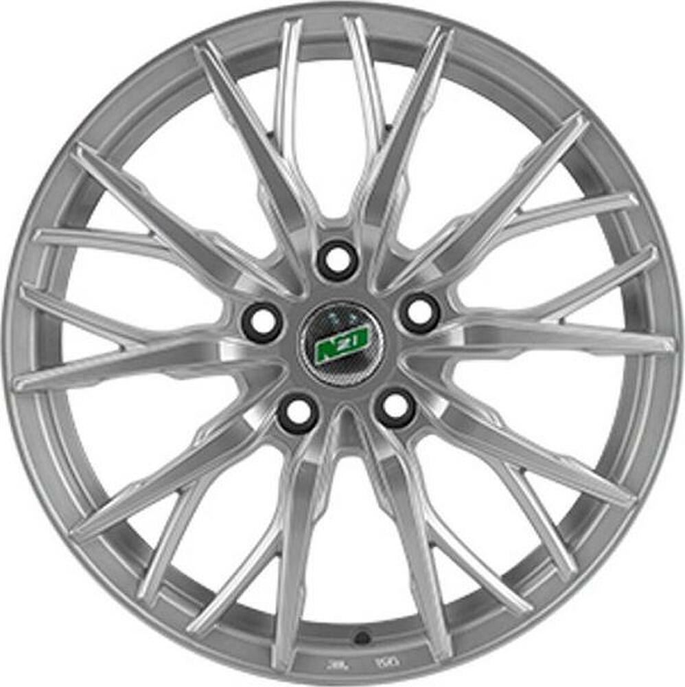 N2O Y4409 7x17 5x100 ET 48 Dia 56.1 silver