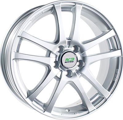 N2O Y450 5.5x13 4x98 ET 38 Dia 58.6 silver