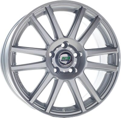 N2O Y4809 5.5x15 4x100 ET 45 Dia 60.1 silver