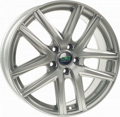 N2O Y4925 6x16 4x100 ET 41 Dia 60.1 silver