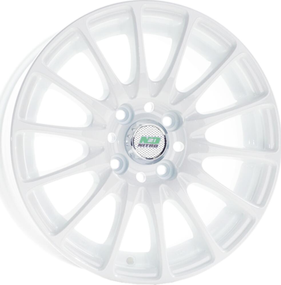 N2O Y6205 6x14 4x98 ET 35 Dia 58.6 White