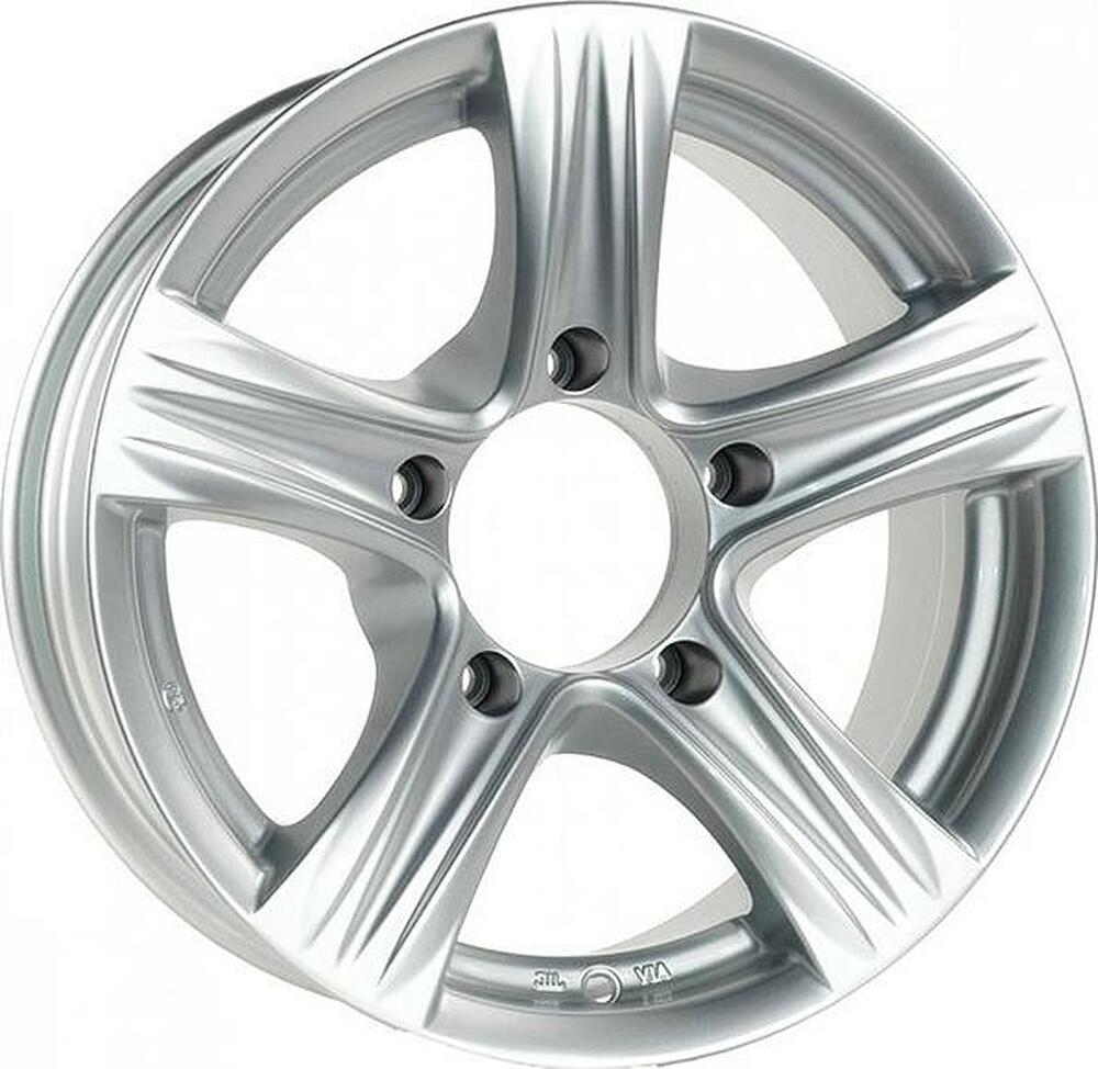 N2O Y7330 6.5x15 5x139.7 ET 4 Dia 98.6 silver