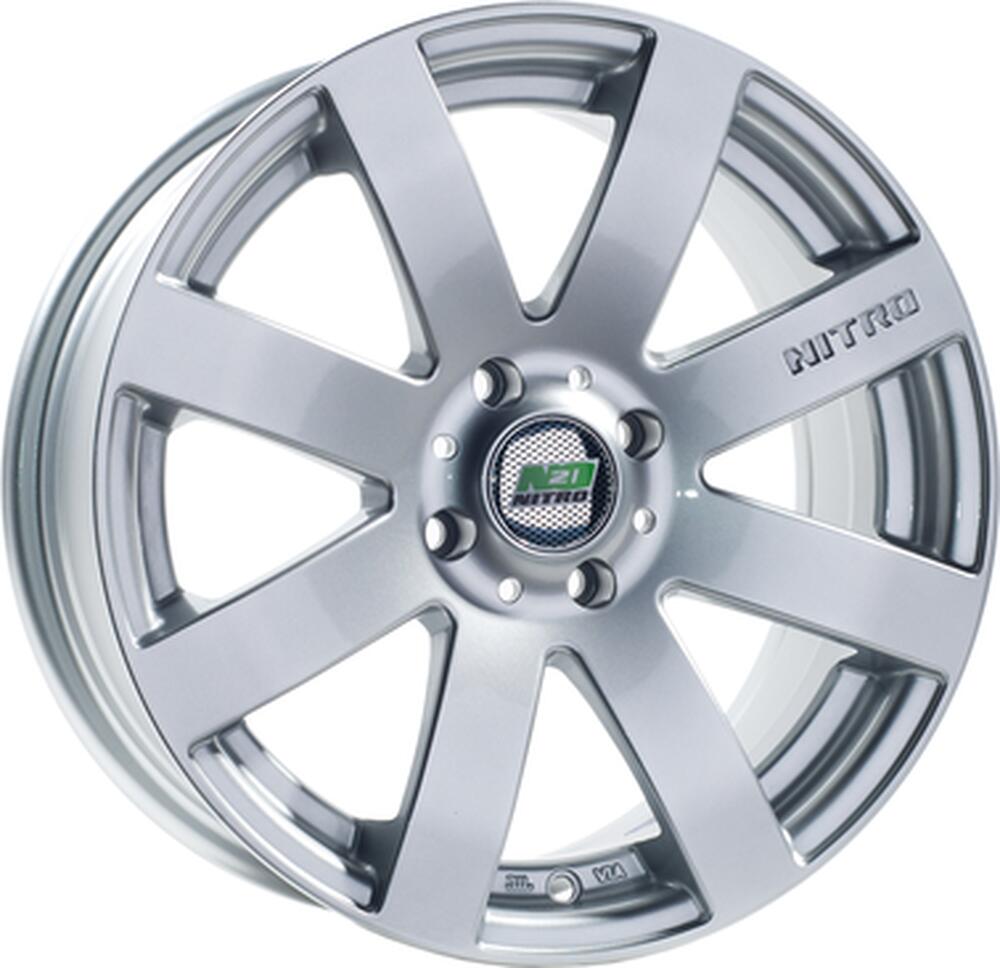 N2O Y823 6x15 4x98 ET 32 Dia 58 silver