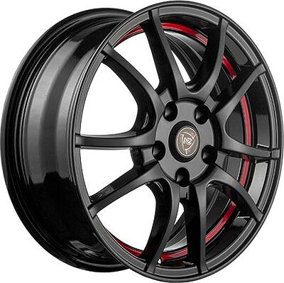 NZ Wheels F-43 6.5x16 5x112 ET 33 Dia 57.1 BKRSI