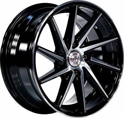 NZ Wheels H-03R 7.5x17 4x100 ET 35 Dia 60.1 BKF