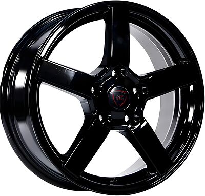 NZ Wheels R-02 7x17 5x108 ET 45 Dia 63.35 black