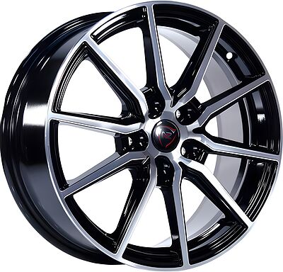 NZ Wheels R-03 7x17 5x114.3 ET 35 Dia 67.1 bkf