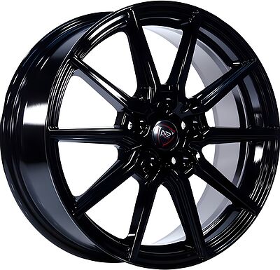 NZ Wheels R-03 7x17 5x112 ET 43 Dia 57.1 black