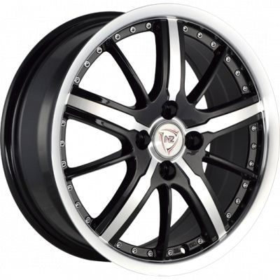 NZ Wheels SH663 6.5x16 5x114.3 ET 47 Dia 66.1 BKFPL