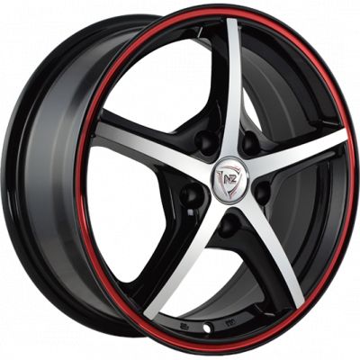NZ Wheels SH667 6.5x16 5x105 ET 39 Dia 56.6 BKFRS