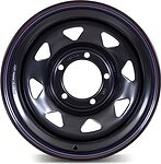 Off-Road-Wheels A17 8x18 5x139.7 ET 15 Dia 110 черный