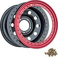 Off-Road-Wheels УАЗ + бедлок красный 8x16 5x139.7 ET -24 Dia 110 черный Off-Road-Wheels УАЗ + бедлок красный 8x16 5x139.7 ET -24 Dia 110 черный