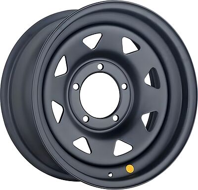 Off-Road-Wheels УАЗ 8x16 5x139.7 ET -19 Dia 110 Черный матовый