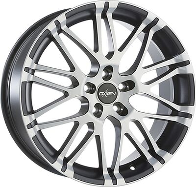 Oxigin 14 Oxrock 9x20 5x112 ET 35 Dia 72 Black Full Polish Matt