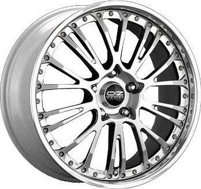 OZ Racing Botticelli 8x17 5x100 ET 35 Dia 68 Matt Black + Diamond Cut