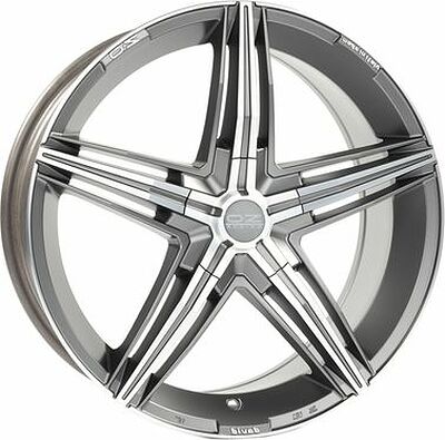 OZ Racing David 8x18 5x110 ET 38 Dia 75 Matt Graphite Diamond Cut