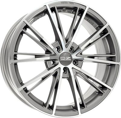 OZ Racing Envy 8x18 5x112 ET 48 Dia 75 Silver Tech