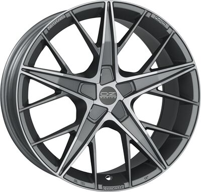 OZ Racing Quaranta 5 8x18 5x112 ET 35 Dia 75 Grigio Corsa Diamond Cut