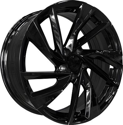 PDW 5498 7x17 5x112 ET 45 Dia 57 Gloss Black